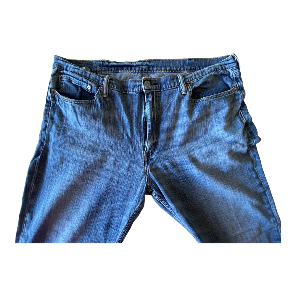 Levis 514 Straight Leg Jeans, 40 X 30, Faded - Picture 3 of 6